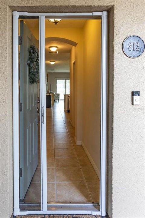 Front Door With Sliding Screen Door