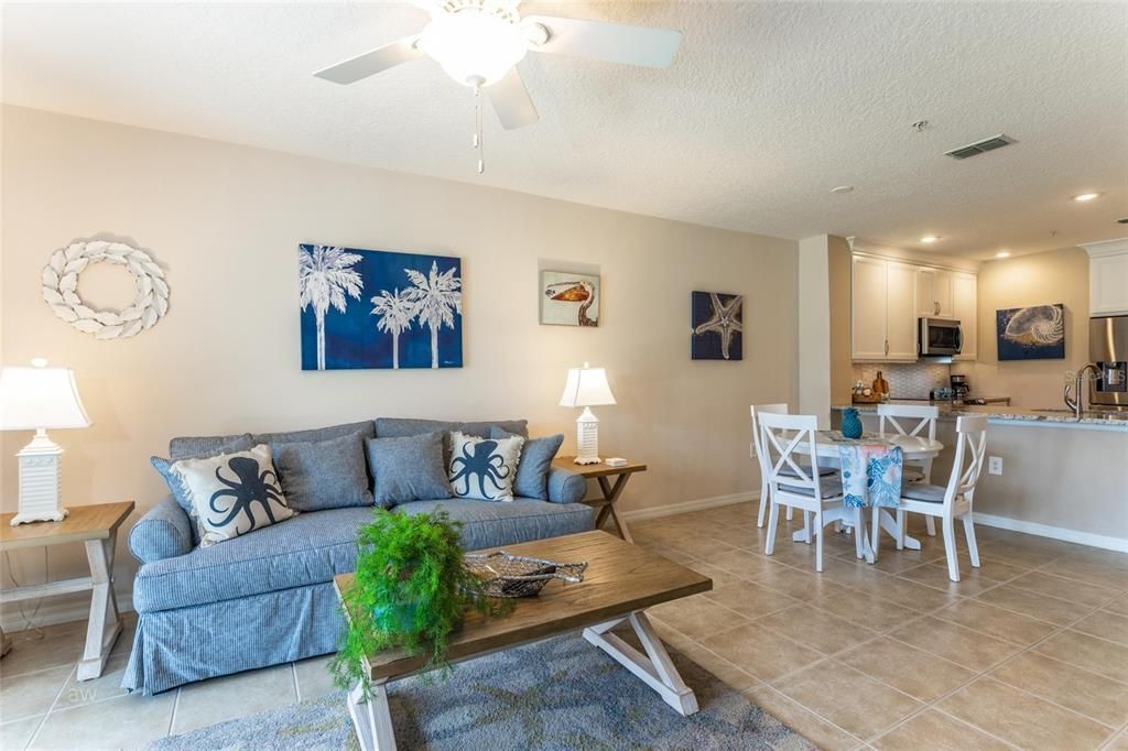 Bright Natural Light Fills The Condo