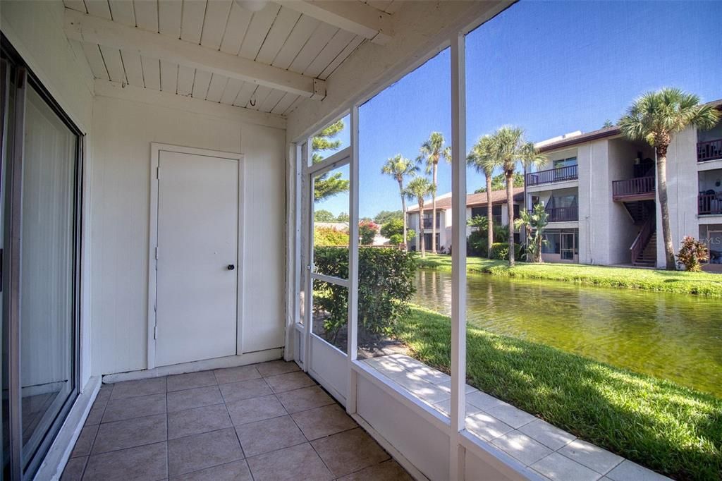 Closet Storage at Rear Porch