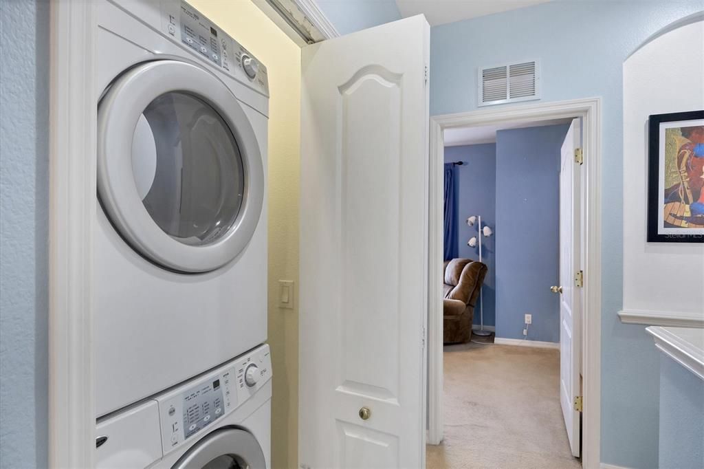 Laundry closet