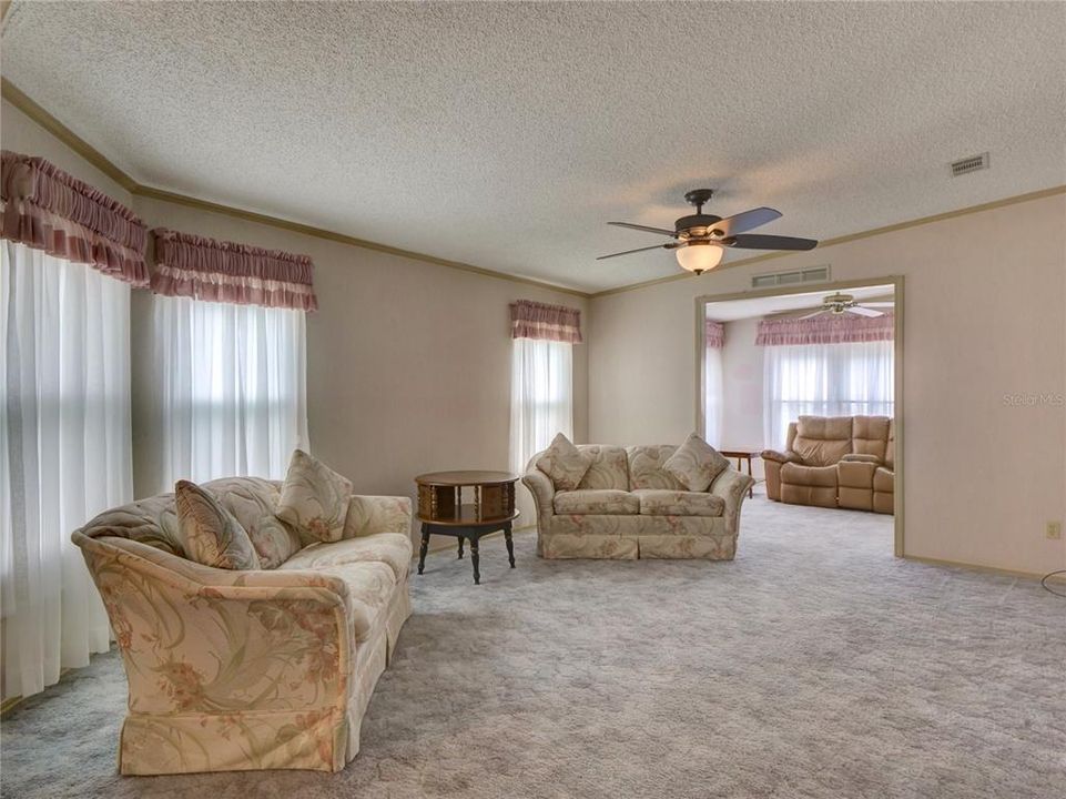 Dining Room with Built in Cabinets