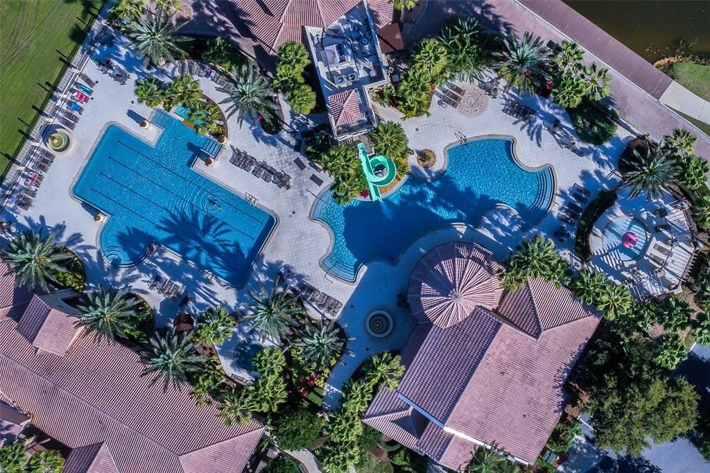 Not one, but two resort-style pools and a splash pad offer endless fun and relaxation right at your doorstep.