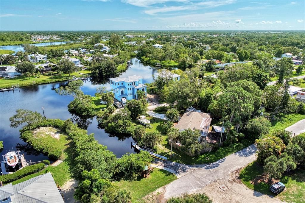 Water Access via Boat Ramp next door,..touching property.