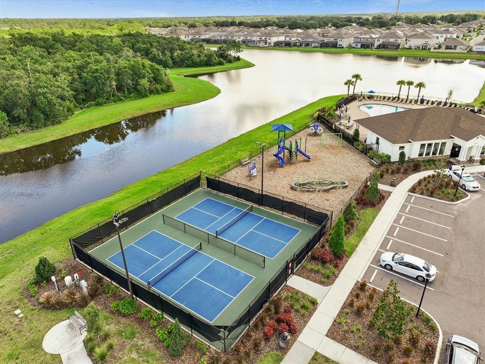 Amenities and Tennis Courts