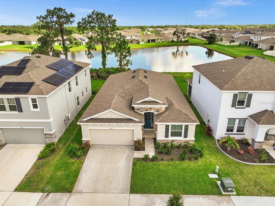 Aerial Front of Home