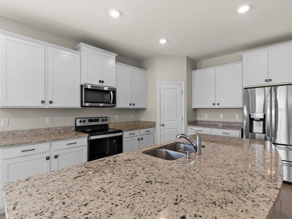 Kitchen with Ample Storage and Closet Pantry