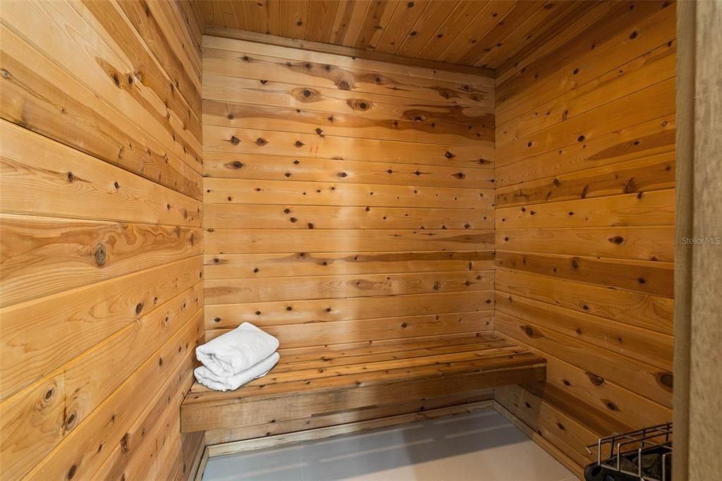 Custom sauna