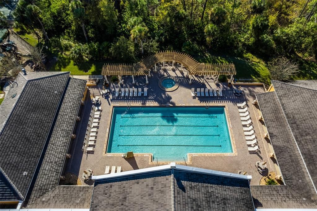 Main pool at clubhouse in Grand Haven