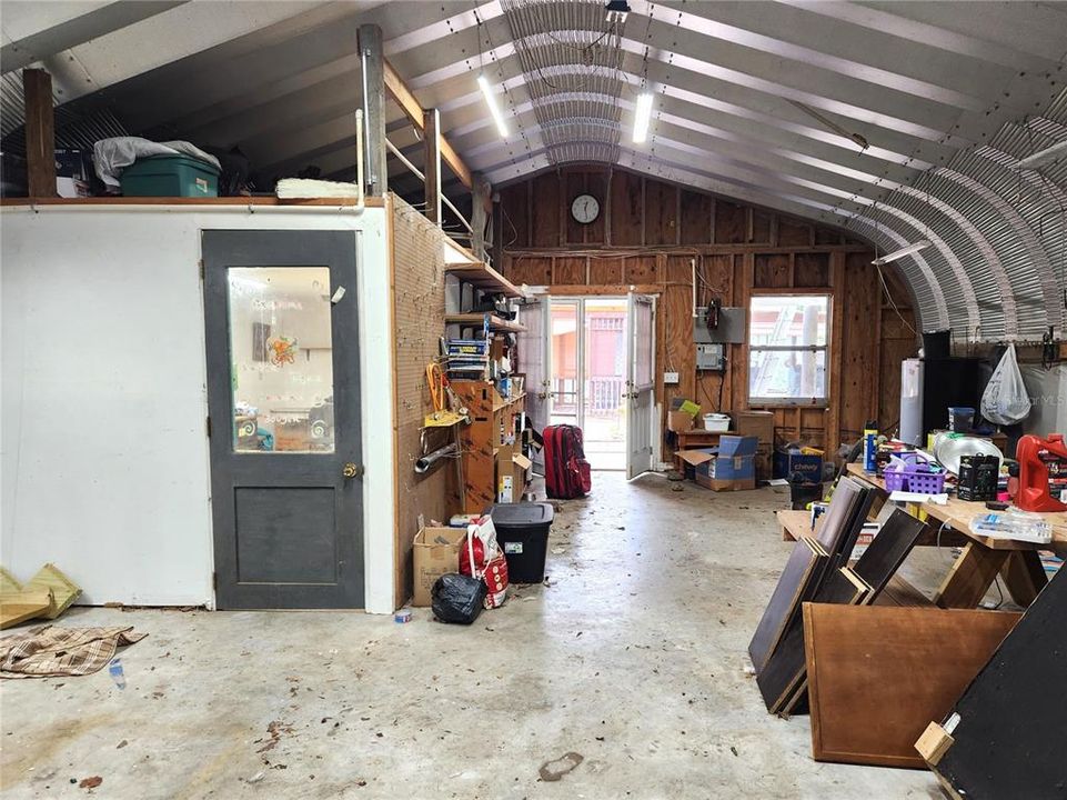 Quonset Building Interior