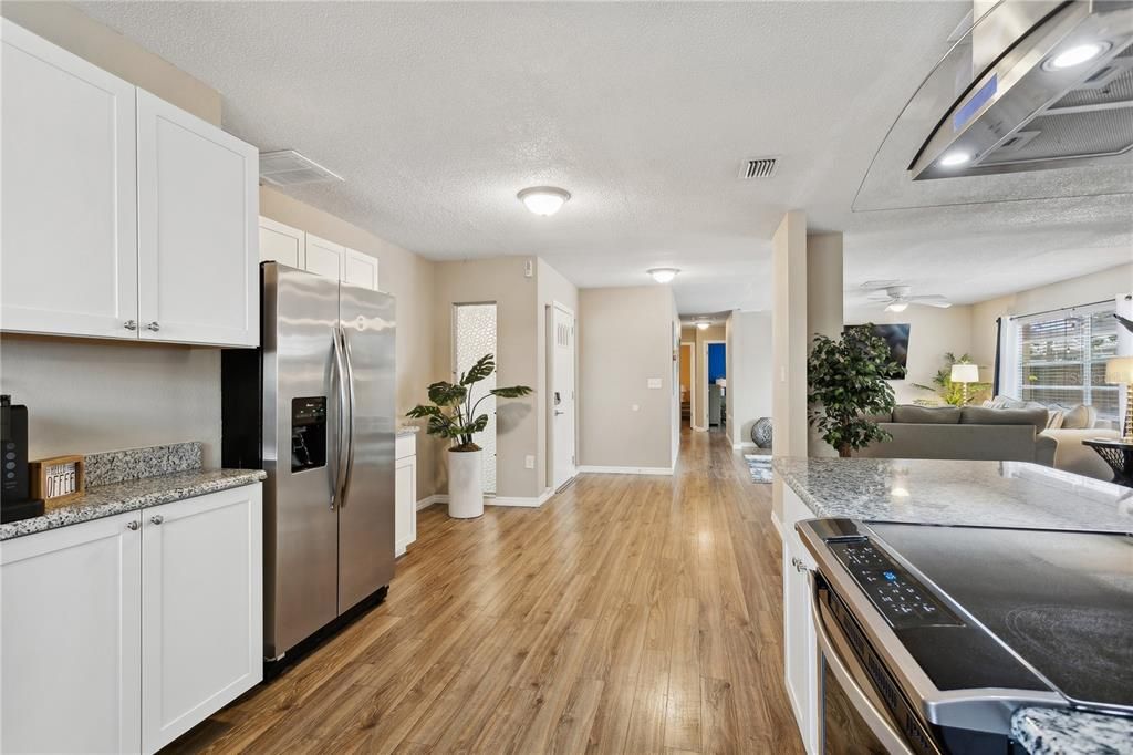 Spacious updated kitchen