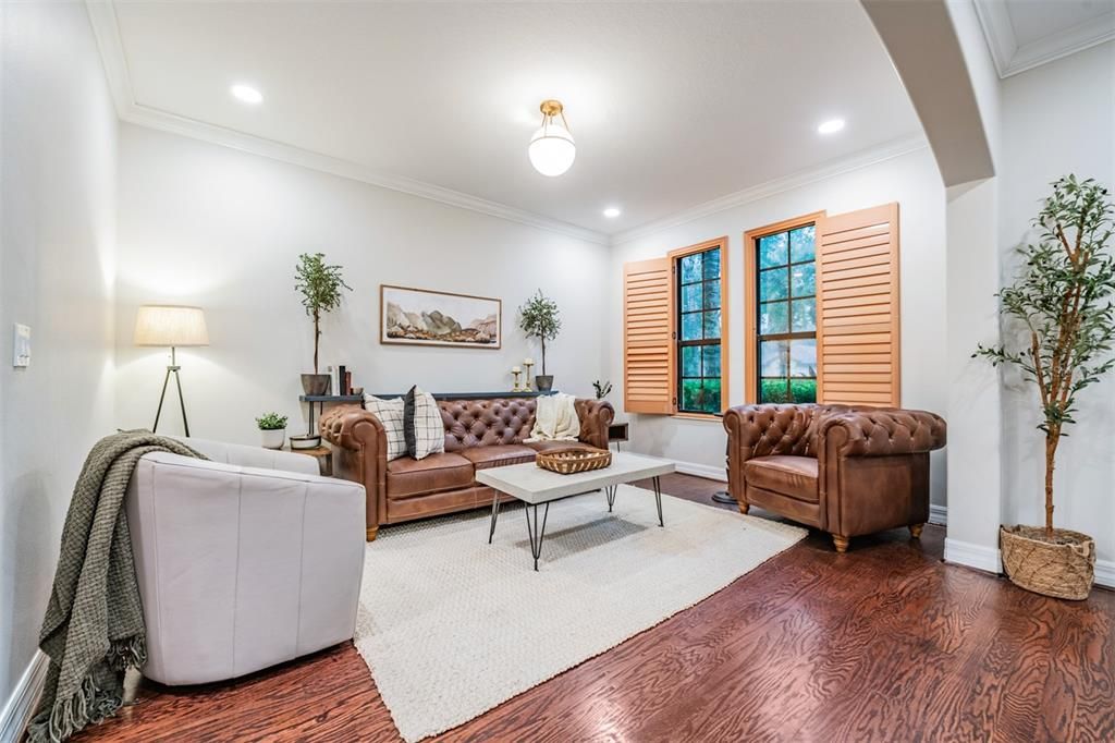 Gorgeous entry with high ceilings