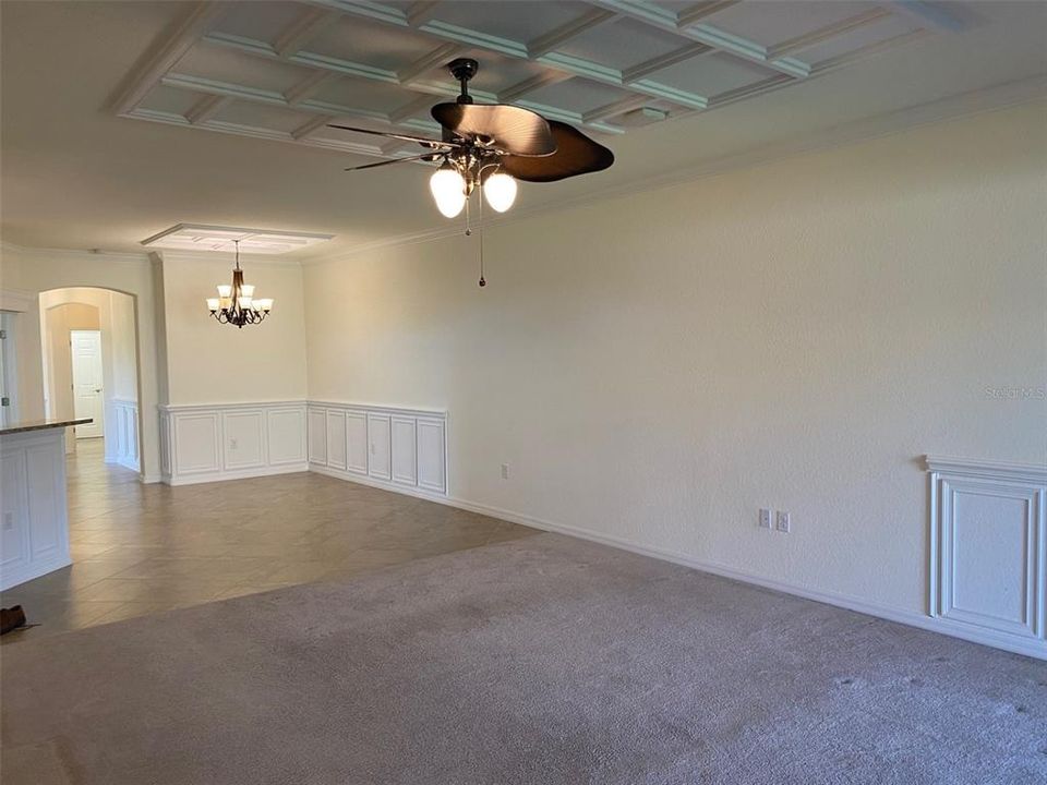 Living Room and Dining room