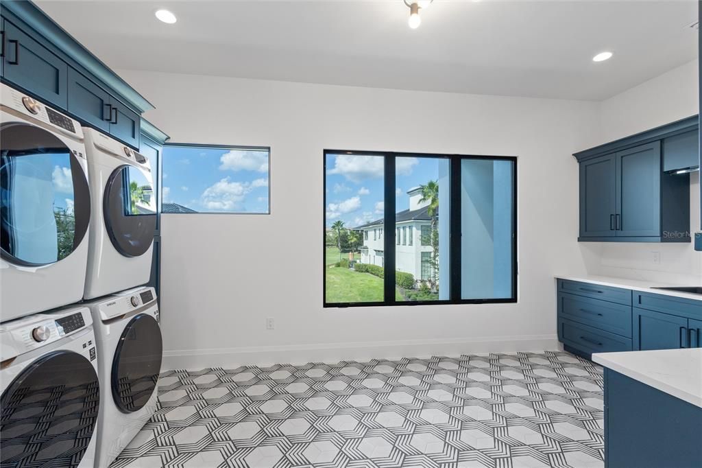 Laundry Room on 2nd floor- with 2 washers and 2 dryers