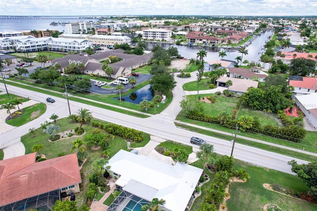 View of neighboring homes