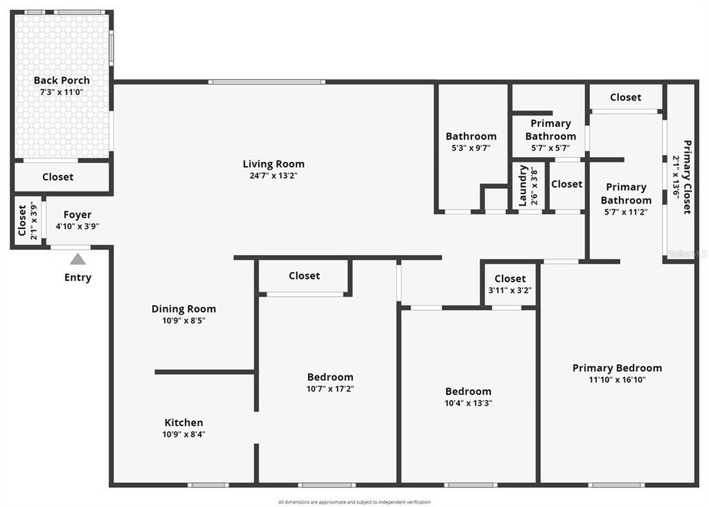 На продажу: $124,900 (3 спален, 2 ванн, 1413 Квадратных фут)