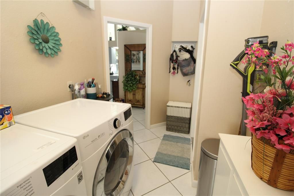 Laundry room.....washer and dryer included....