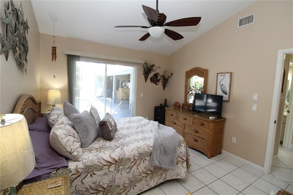 Bedroom #3    Has sliding glass doors out to your private pool/lanai area...