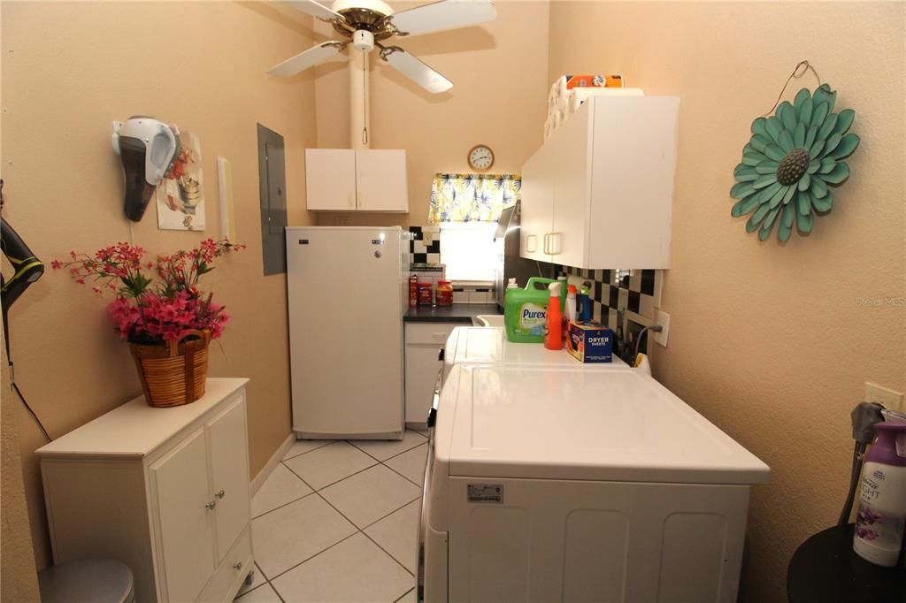 Indoor Laundry room