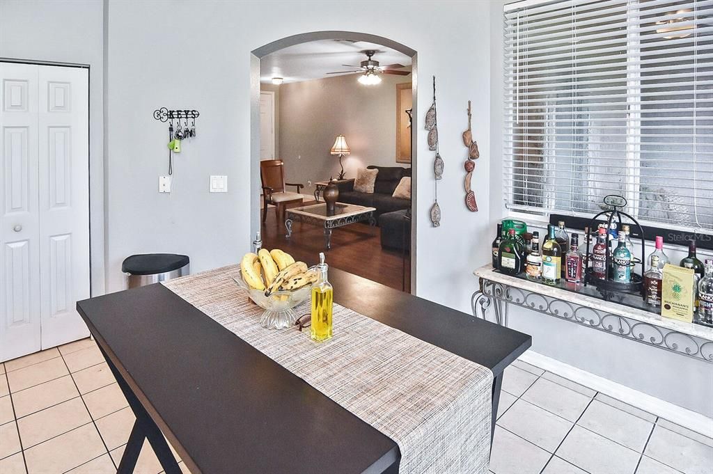 Bright Airy Kitchen with pantry