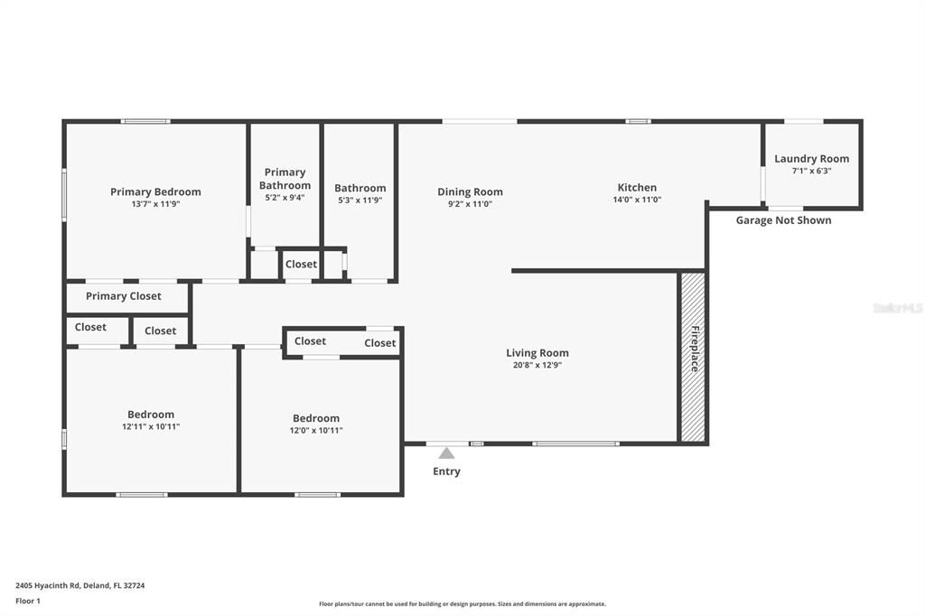 En Venta: $310,000 (3 camas, 2 baños, 1377 Pies cuadrados)