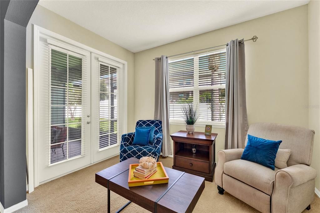 Sitting area in Master Bedroom