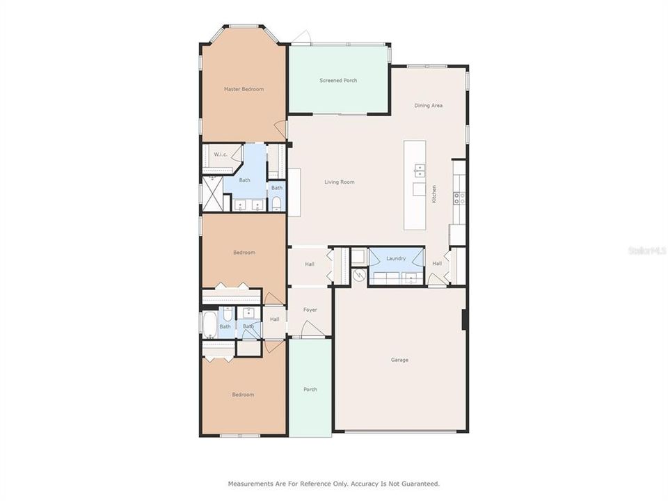 Floorplan - See Listing Details For Room Measurements
