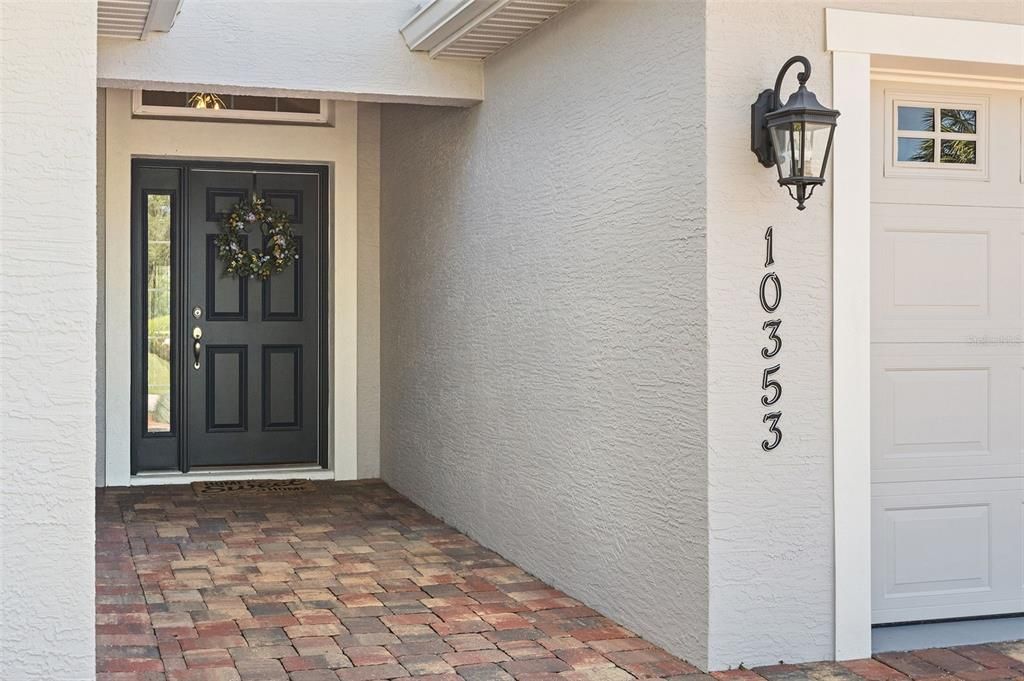 Brick Paver Entry Way