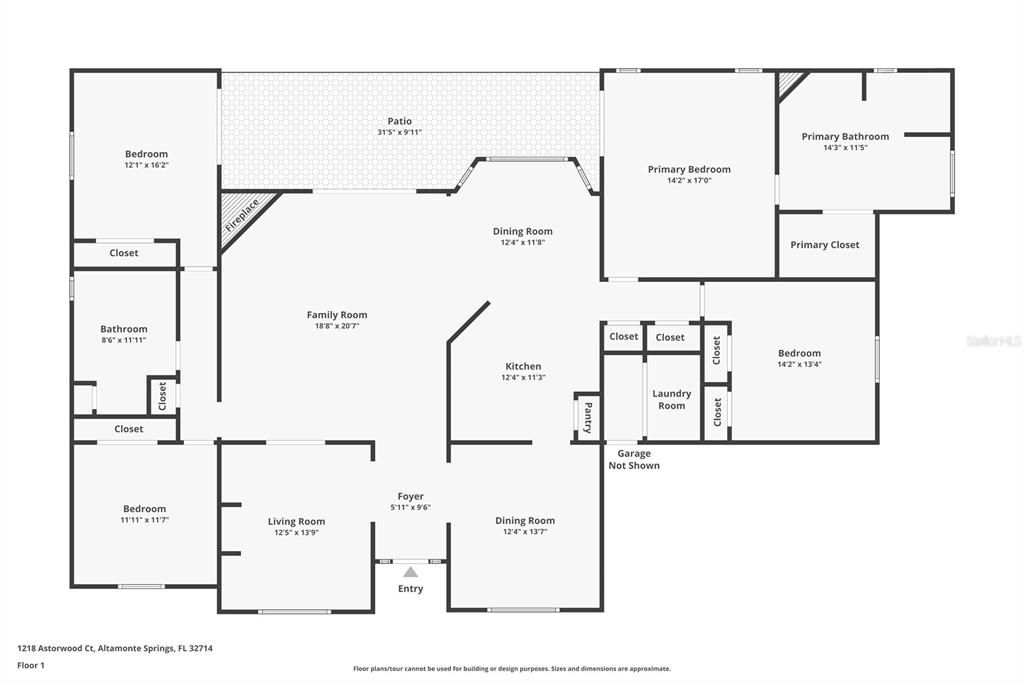 En Venta: $530,000 (4 camas, 2 baños, 2461 Pies cuadrados)