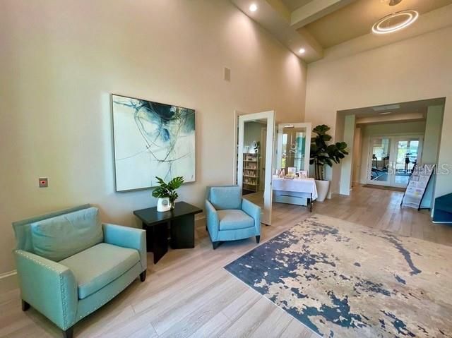 Foyer of Fitness Center & Spa