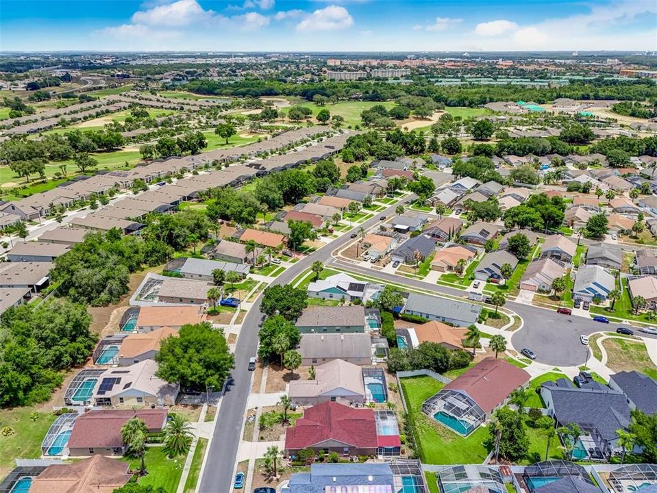 Aerial View of Community