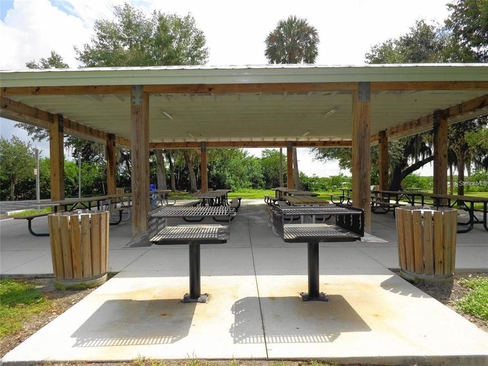 Pavilion and BBQ area