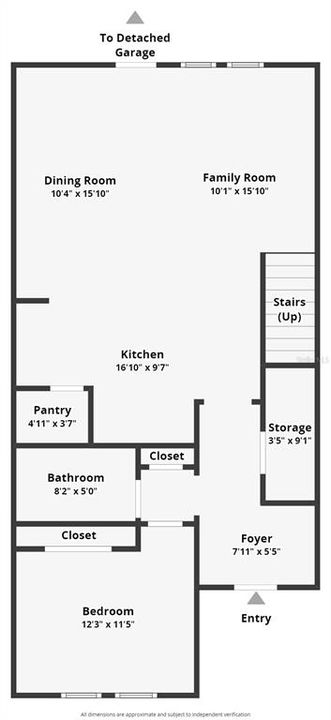 Floorplan of First Floor