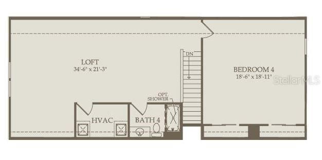 Floor Plan with structurals selected for this home.