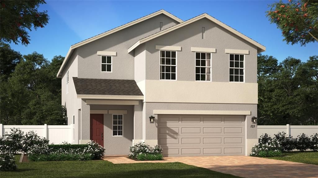 Front Exterior Rendering