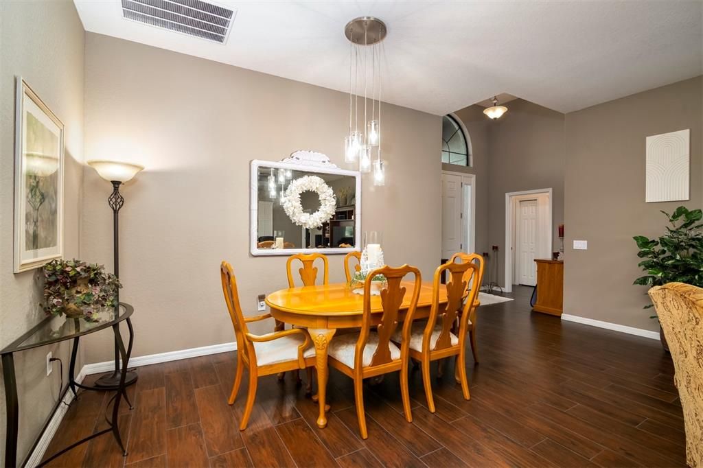 Dining room area