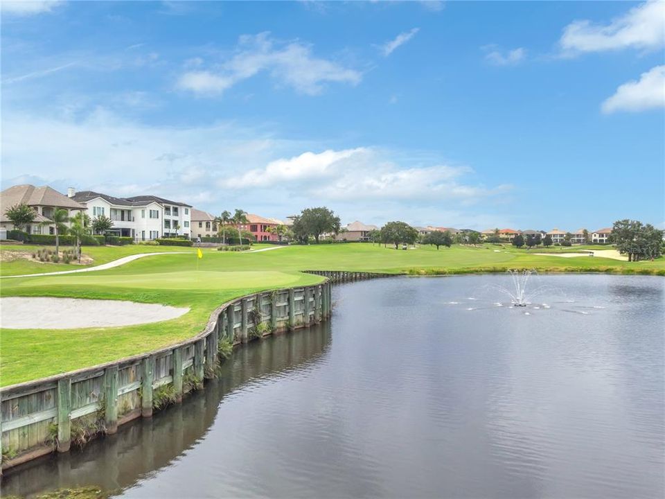 14th green of the Nicklaus Tradition Course