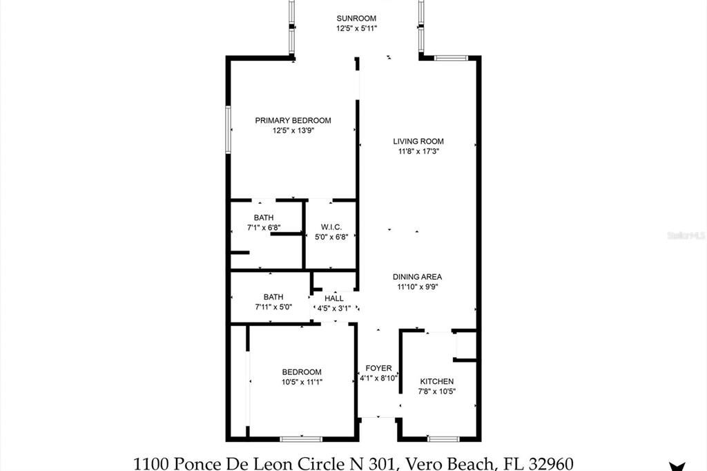 For Sale: $132,500 (2 beds, 2 baths, 1000 Square Feet)