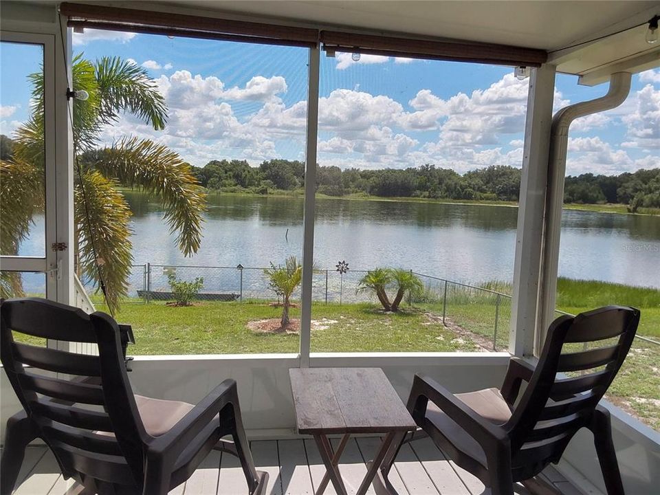 Screened in porch