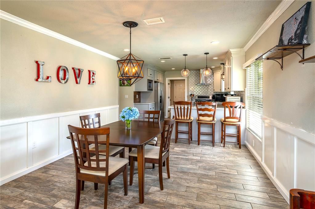 Breakfast room looking at Kitchen