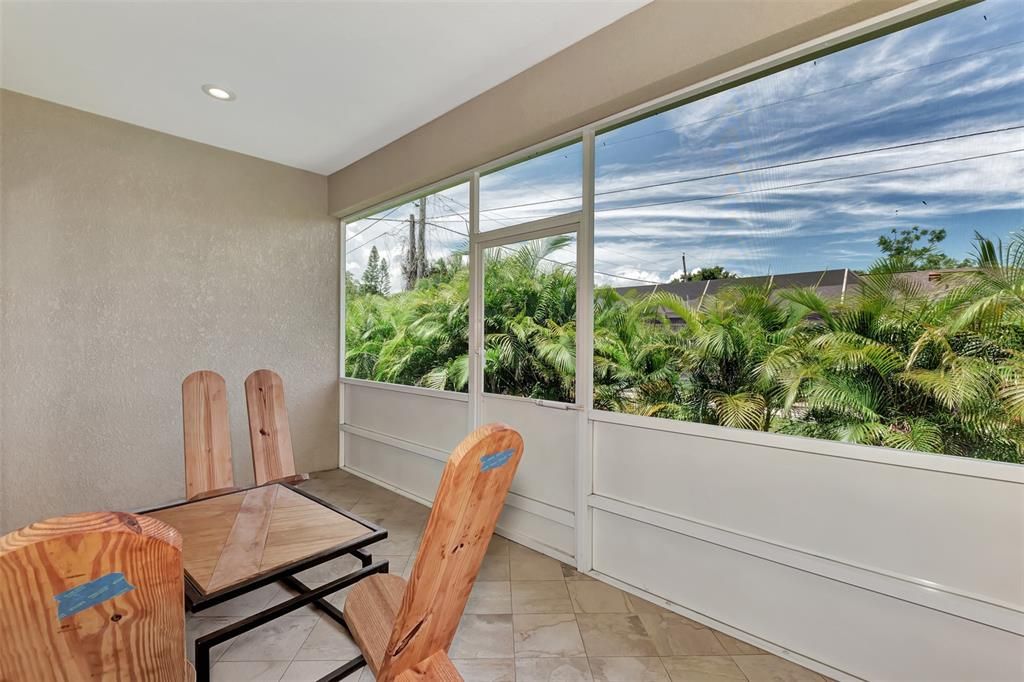 Patio-Enclosed Lanai-Palm view