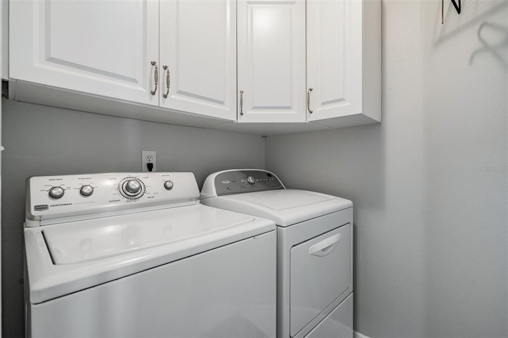 Laundry room- washer/dryer stay