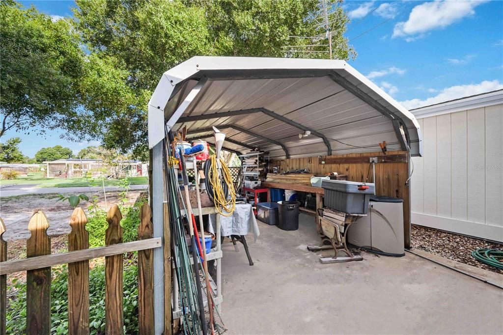 Secondary Carport