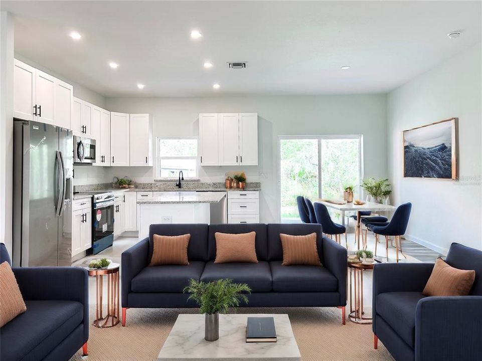 Dining Room - Virtually Staged