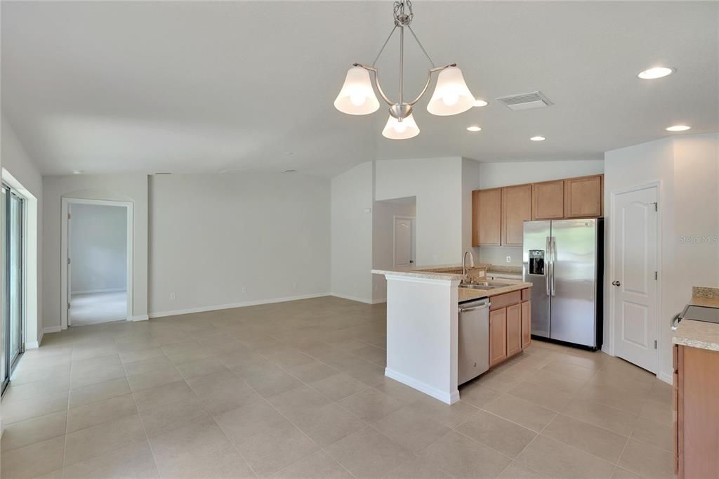 Kitchen / Living Room View