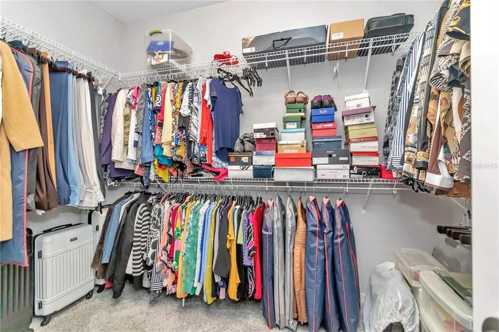 Master Walk-in Closet