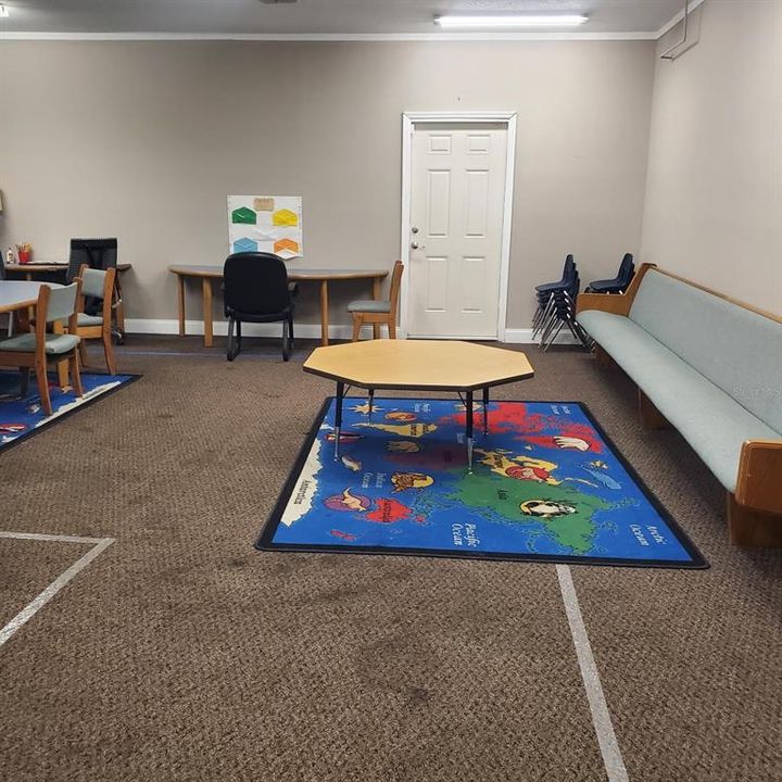 View of Classroom area