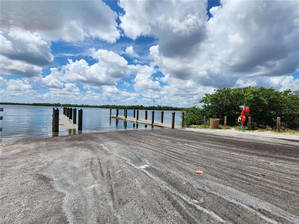 Public Boat Ramp at Charlotte Harbor