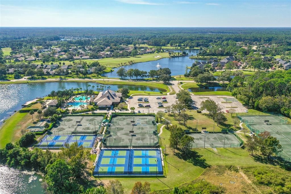 10 Har-Tru Tennis Courts and Pickleball Courts