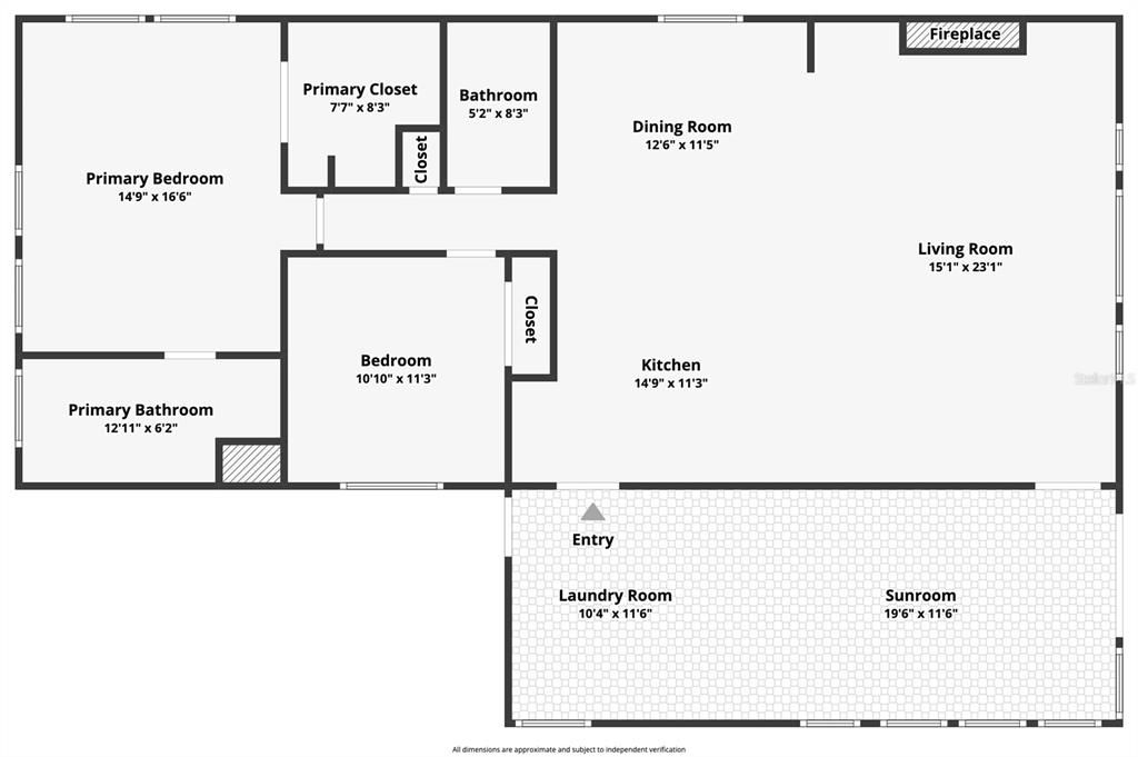 Active With Contract: $299,000 (2 beds, 2 baths, 1332 Square Feet)