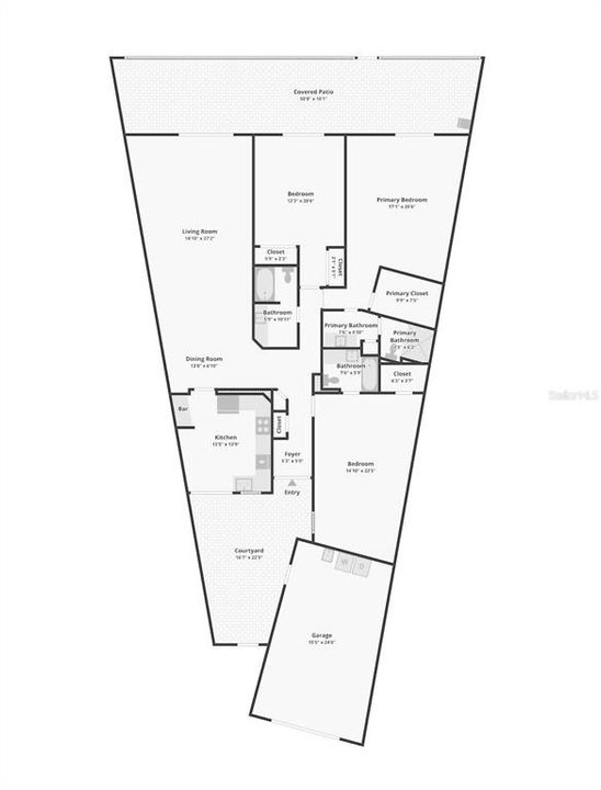 Floor Plan of 384 Boca Ciega Point Blvd